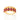 GOLD ELEGANT NIGHT RING IN RED