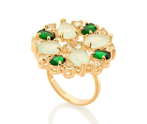 GOLD PRINCESS RING