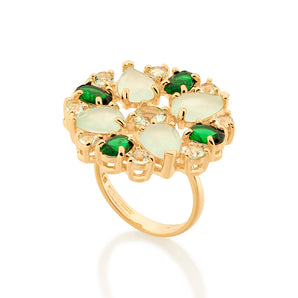 GOLD PRINCESS RING