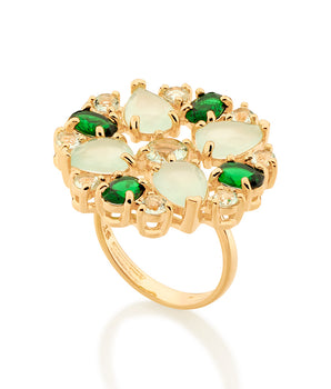 GOLD PRINCESS RING