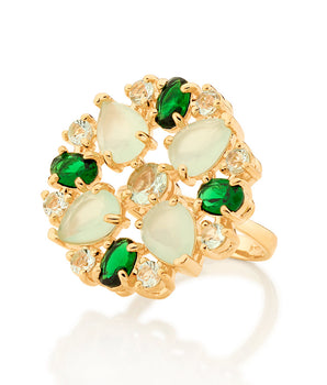 GOLD PRINCESS RING