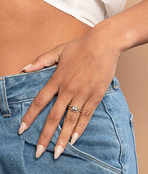 GOLD SQUARE YOUR WAY RING