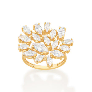 GOLD LUXURY CELEBRATE RING