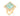 GOLD SQUARE STONE MAXI RING IN LIGHT BLUE