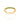GOLD HALF STUDDED RING IN GREEN