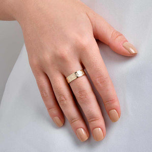 GOLD JESUS RING