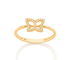 GOLD Rommanel STUDDED RING