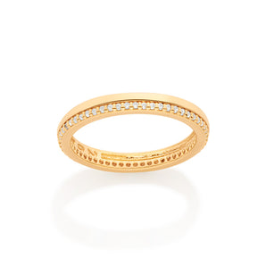 GOLD TIMELESS WEDDING BAND RING
