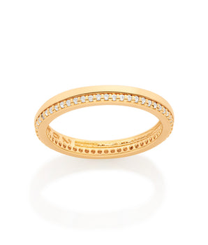 GOLD TIMELESS WEDDING BAND RING