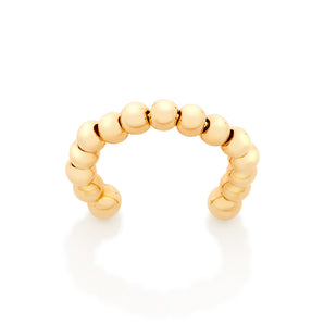GOLD TINY SPHERES RING