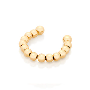GOLD TINY SPHERES RING
