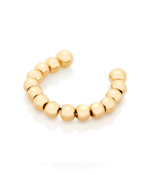GOLD TINY SPHERES RING