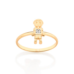 GOLD BOY RING