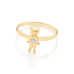 GOLD BOY RING