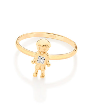 GOLD BOY RING
