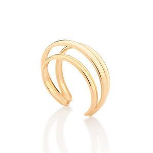 GOLD TRIPLE BAND RING
