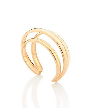 GOLD TRIPLE BAND RING