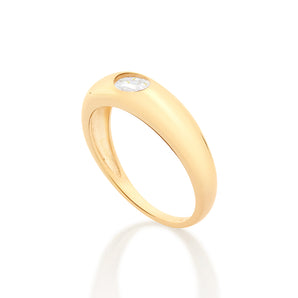 GOLD POINT OF LIGHT RING