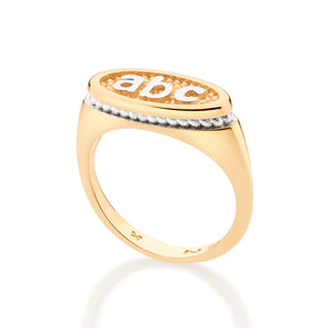 KID’S GOLD ABC RING