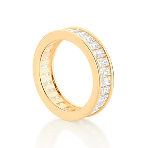 GOLD BETTER TOGETHER RING IN WHITE