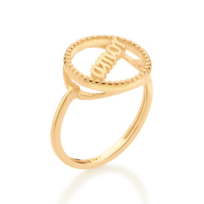 GOLD AMOR (LOVE) RING