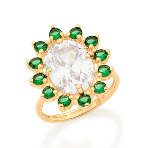 GOLD RECONNECTING RING