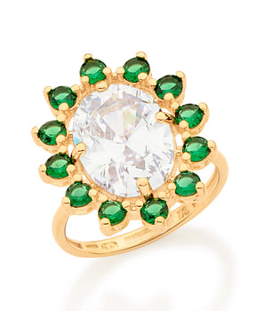 GOLD RECONNECTING RING