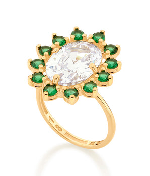 GOLD RECONNECTING RING