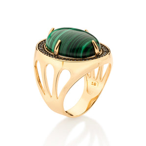 GOLD A DROP OF NATURE MAXI RING