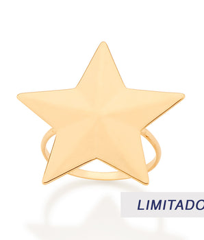 GOLD STAR MAXI RING