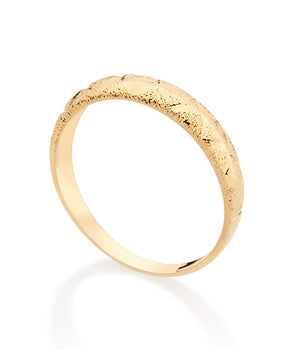 GOLD FOGGED RING