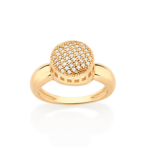 GOLD BRIGHT STARS RING