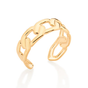 GOLD CHAIN ADJUSTABLE RING