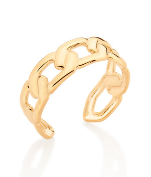GOLD CHAIN ADJUSTABLE RING