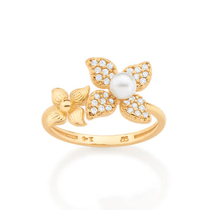 GOLD FLOWER GARDEN RING