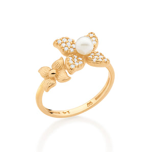 GOLD FLOWER GARDEN RING
