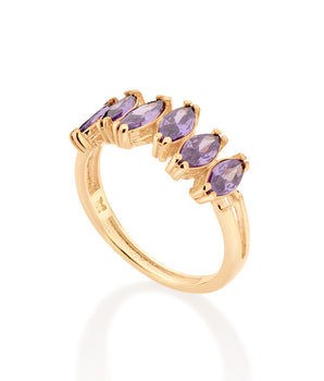GOLD ROMMANEL'S DNA RING