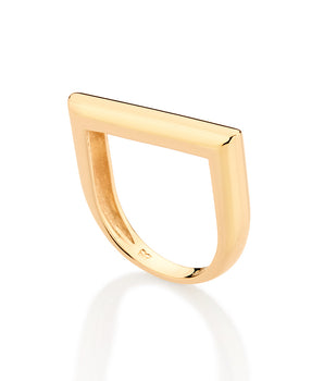 GOLD ALL POWERFUL SKINNY RING