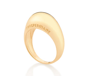 GOLD DOUBLE POWER RING