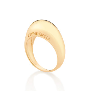 GOLD DOUBLE POWER RING