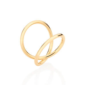 GOLD RINGS OF FIRE RING