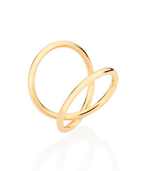 GOLD RINGS OF FIRE RING