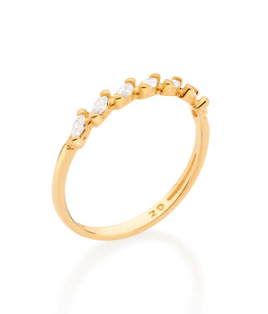 GOLD ALL MY LOVE SKINNY RING