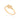 GOLD HEART LOCK SKINNY RING