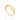 GOLD CONTOUR SKINNY RING
