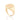 GOLD MEN'S SAINT BENEDICT MAXI RING