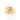 GOLD MORNING FLOWER SKINNY RING