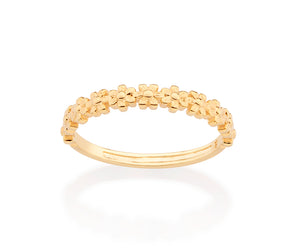 GOLD MINI FLOWERS RING