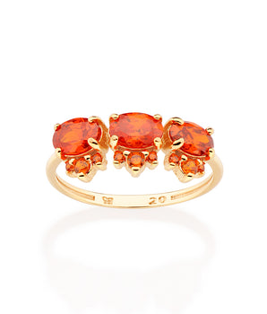GOLD AFTERNOON SUN RING