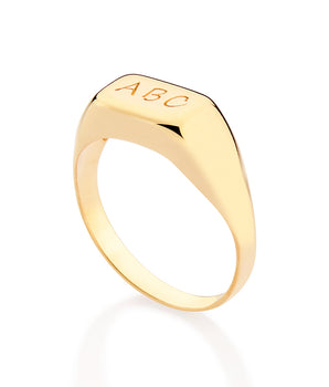 GOLD ABC KID’S RING